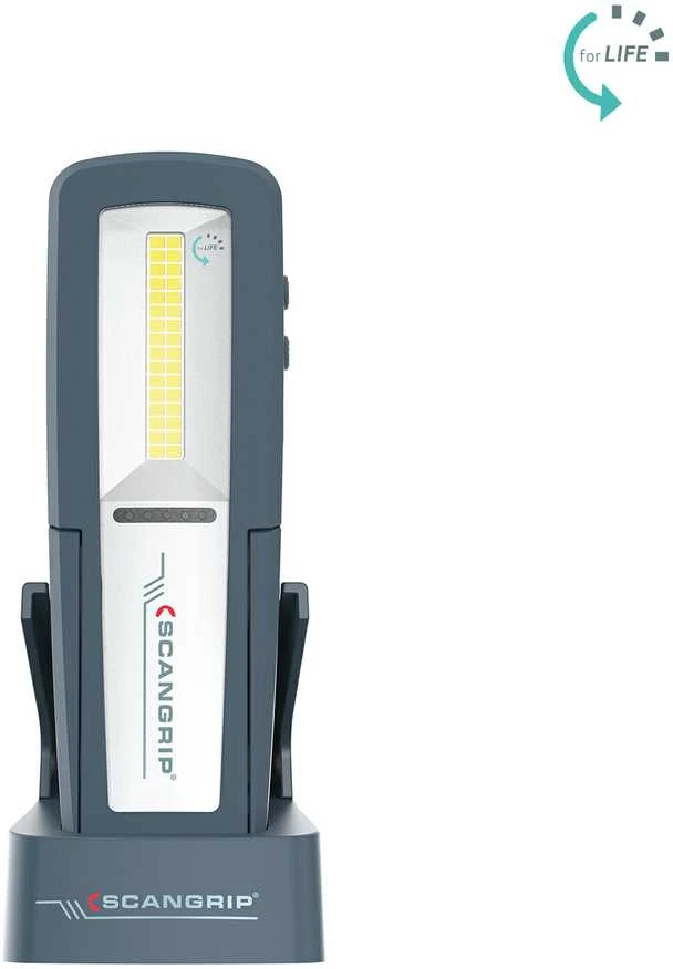 Rankinis šviestuvas LED UNIFORM USB IP65 50/500lm Li-ion, Scangrip