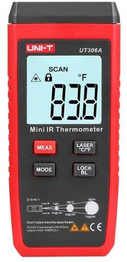 Uni-t IR termometras -20~400C, UNIT