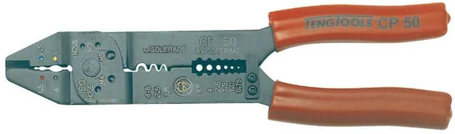 TengTools Antgalių presavimo replės Teng Tools CP50; 9''