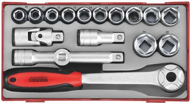 TengTools Galvučių komplektas Teng Tools TT1218; 18 vnt.