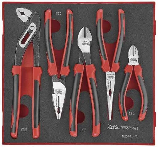 TengTools Replių komplektas Teng Tools TED441-T; EVA; 5 vnt.