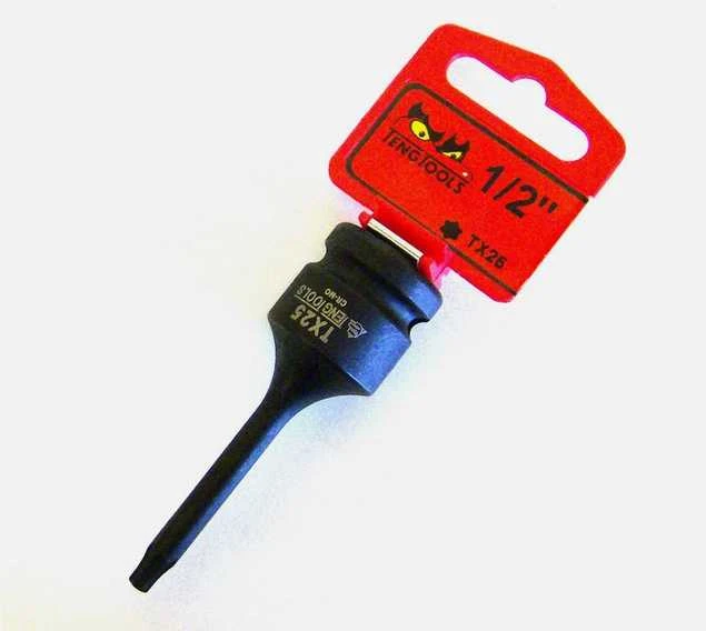 TengTools Smūginė sukimo galvutė Teng Tools 128140407; 1/2''; T25