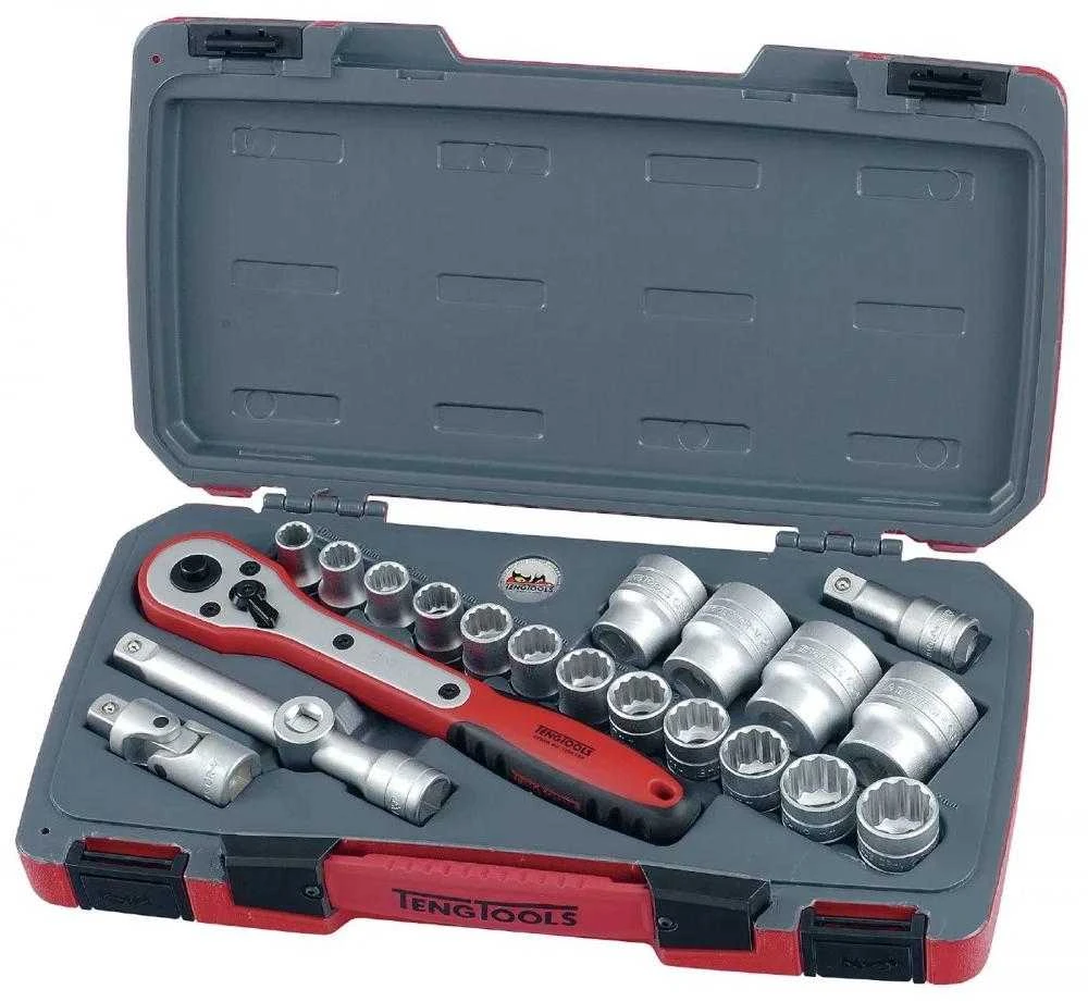 TengTools Sukimo galvučių komplektas Teng Tools T1221; 21 vnt.