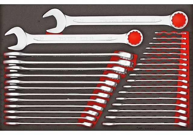 TengTools Veržliarakčių komplektas Teng Tools TTESP31; EVA; 31 vnt.