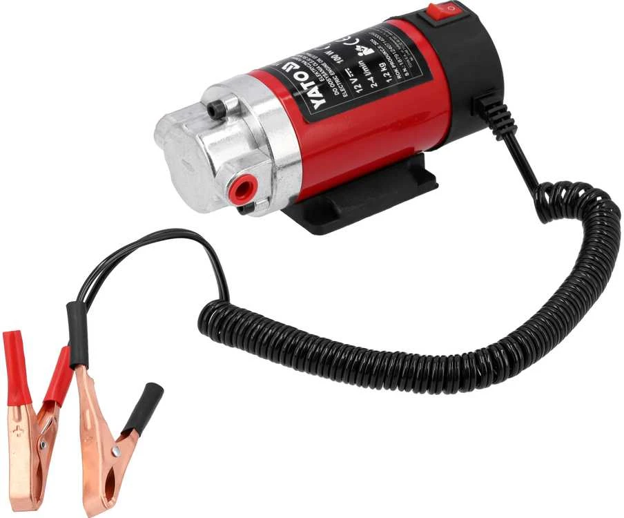 Yato Elektrinis alyvos ištraukimo siurblys 12V, skirtas variklio alyvai, dyzelinio alyvos ištraukimo įrenginys, mazuto siurblys