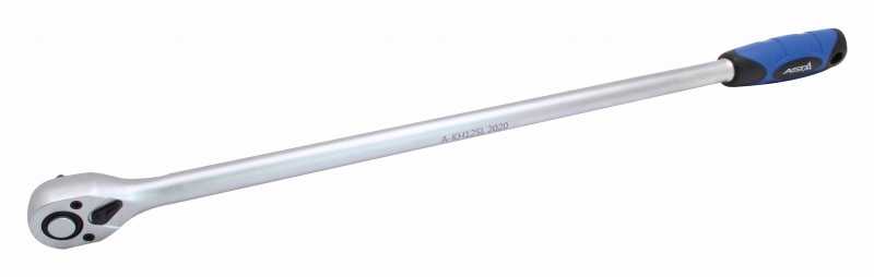 Asta Terkšlė galvutėms 1/2" prailginta 595mm 72 dantų