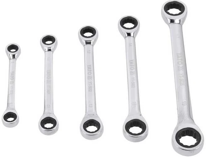 YATO RATCHET RETCHET VERŽTAŽRAKČIŲ RINKINYS 5 vnt. 5038