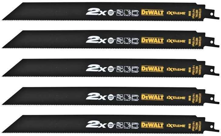 DEWALT BRONZA. 305mm BIM / 5vnt. METALUI