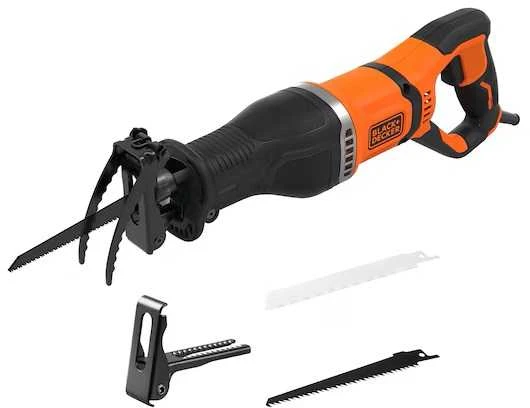 Black & Decker Juodas & Decker Tiesinis pjūklas Juodas & Decker BES301-QS; 750 W
