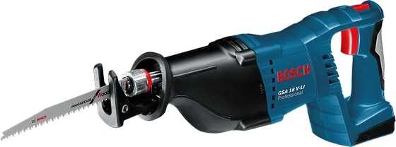 Bosch Akumuliatorinis universalus pjūklas GSA 18 V-LI, 2x5.0Ah
