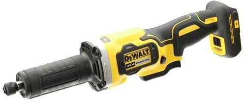 Tiesinis šlifuoklis DeWalt DCG426N; 18 V (be akumuliatoriaus ir pakrovėjo)