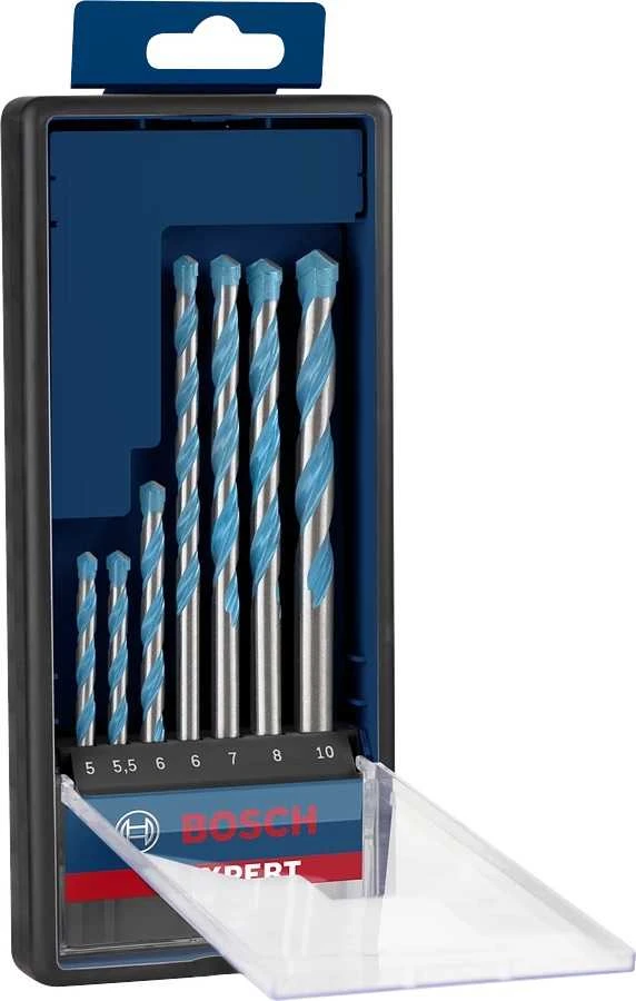 Grąžtas Universalių grąžtų komplektas Bosch 2608900648; 5-10 mm; 7 vnt.