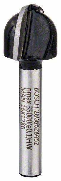 Bosch Fasoninės frezos 6 mm R1 8 mm, D 15,9 mm