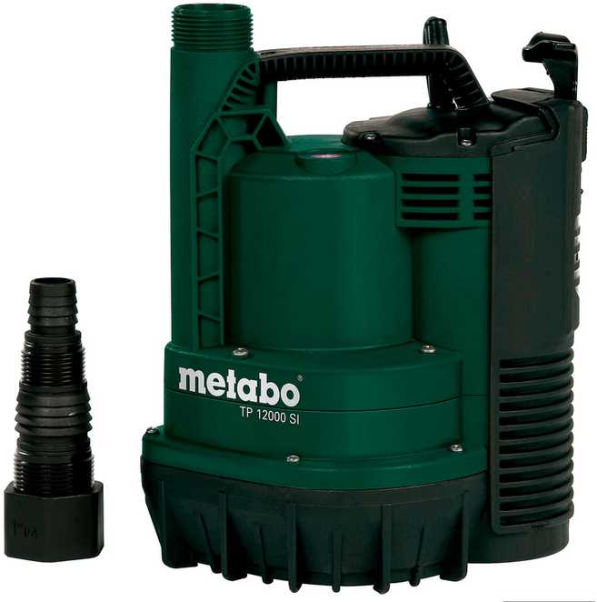 Vandens siurblys Metabo TP 12000 SI; 600 W