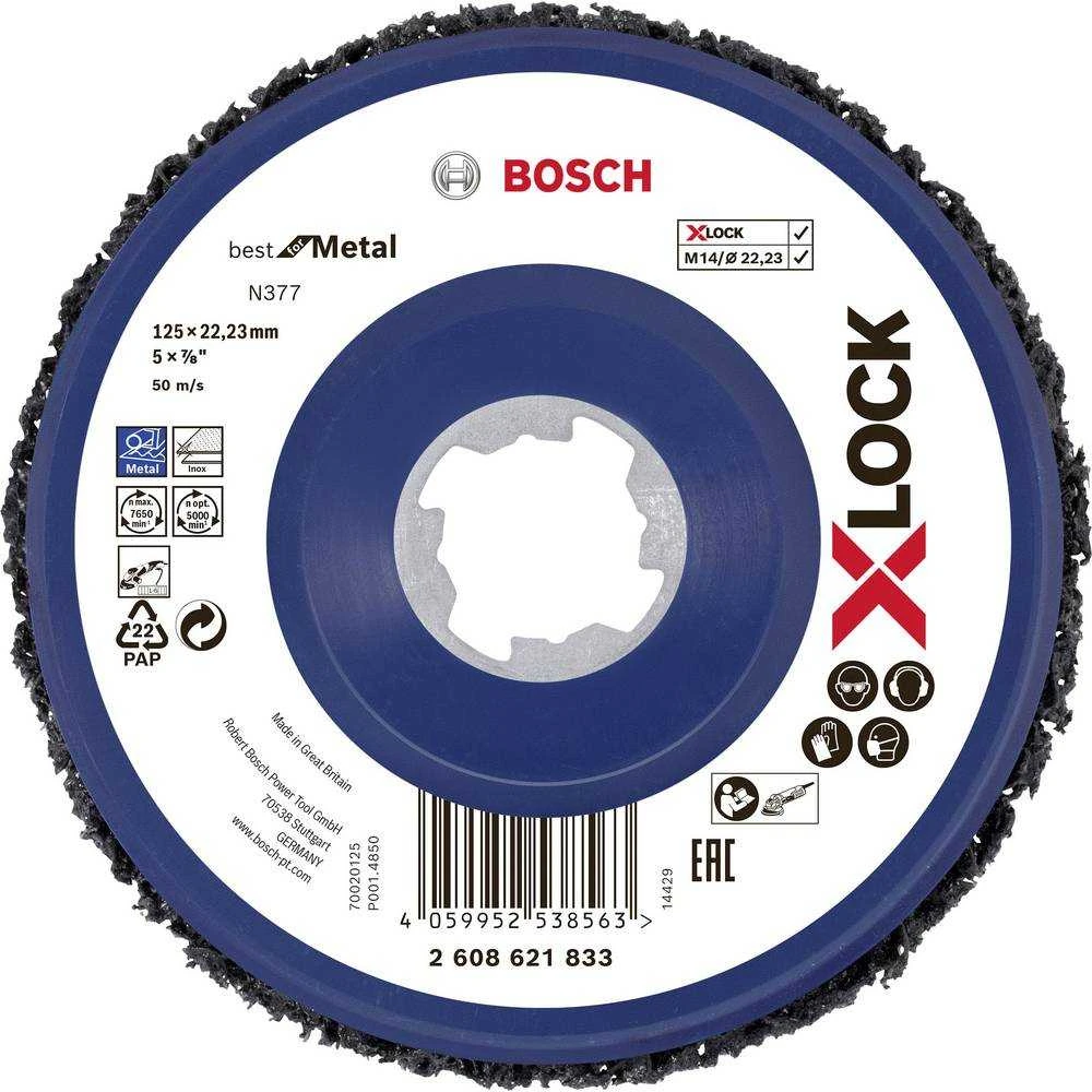 Bosch X-LOCK Valymo diskas N377 Metal, Ø125mm