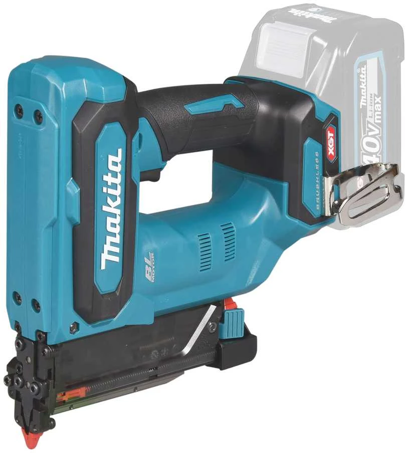 Makita PT001GZ Akumuliatorinis viniakalis XGT; 23GA; 15/18/25/30/35mm; XPT; Be akumuliatorių ir kroviklio!