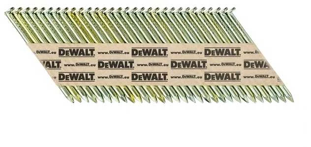 Vinys DeWalt DNPT2863G12Z; 34°; 2,8x63 mm; 2200 vnt.; galvanizuotos
