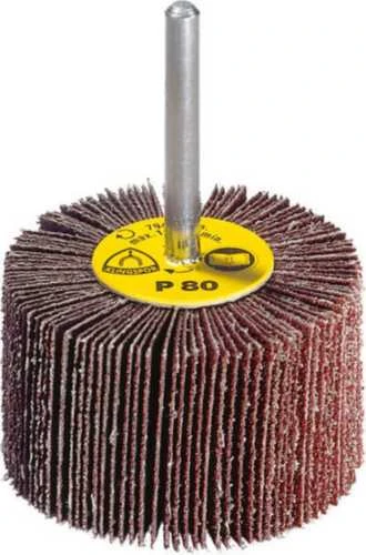Žiedlapinis šlifavimo diskas Klingspor KM 613; 30x15 mm; G80; 10 vnt.