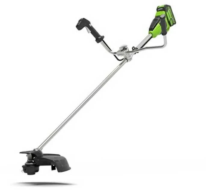Žoliapjovė - trimeris Greenworks GD40BCB; 40 V (be akumuliatoriaus ir pakrovėjo)