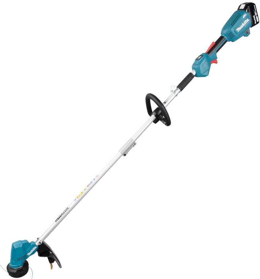 Makita DUR192LRT Akumuliatorinė žoliapjovė/trimeris, 18 V, 1x 5,0Ah, DC18RC, Li-ion, BL-motor,