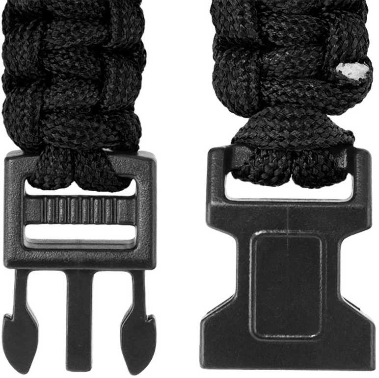 Apyrankė Badger Outdoor Paracord 550 Buckle Juoda