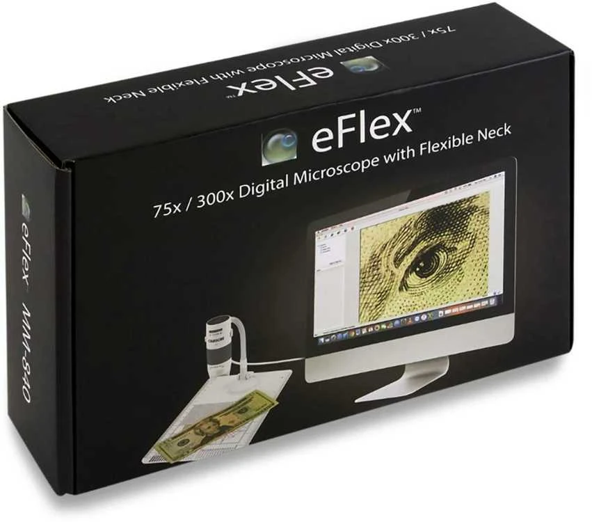 Carson eFlex 75-300x USB skaitmeninis mikroskopas