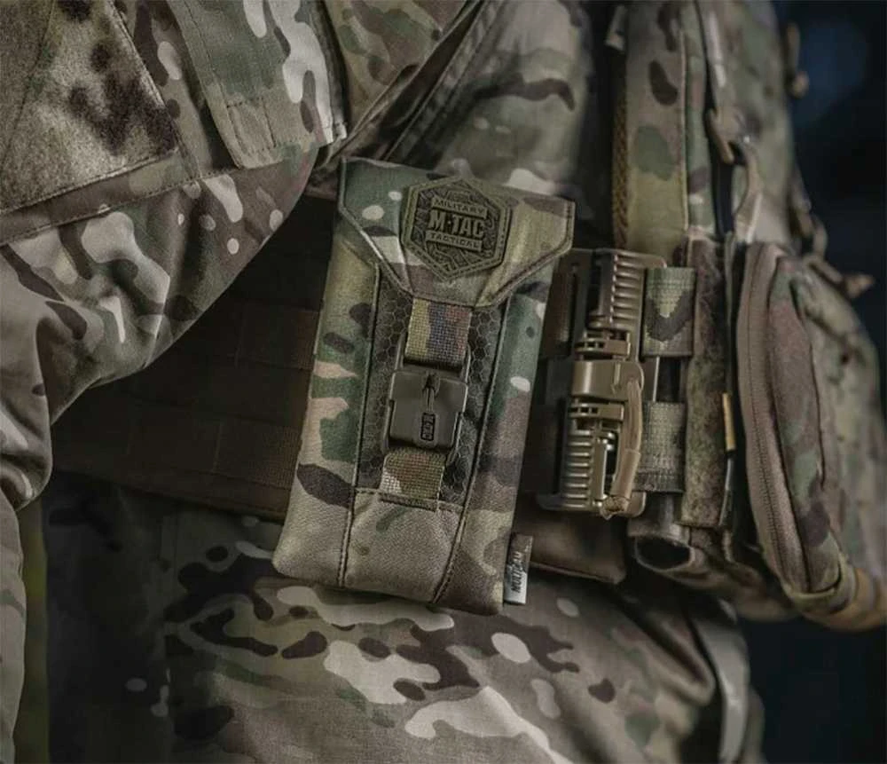 Dėklas mobiliajam telefonui M-Tac Elite Large MultiCam/Ranger Gr