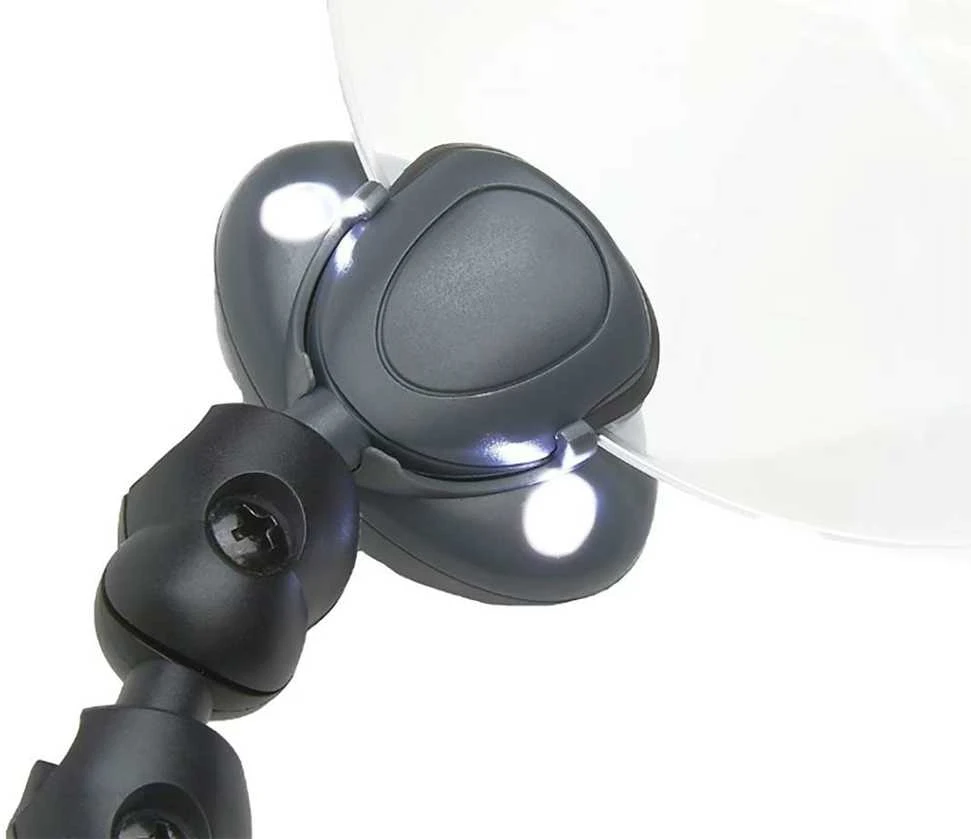 Didinamasis stiklas Carson Attach-A-Mag Clip 2x