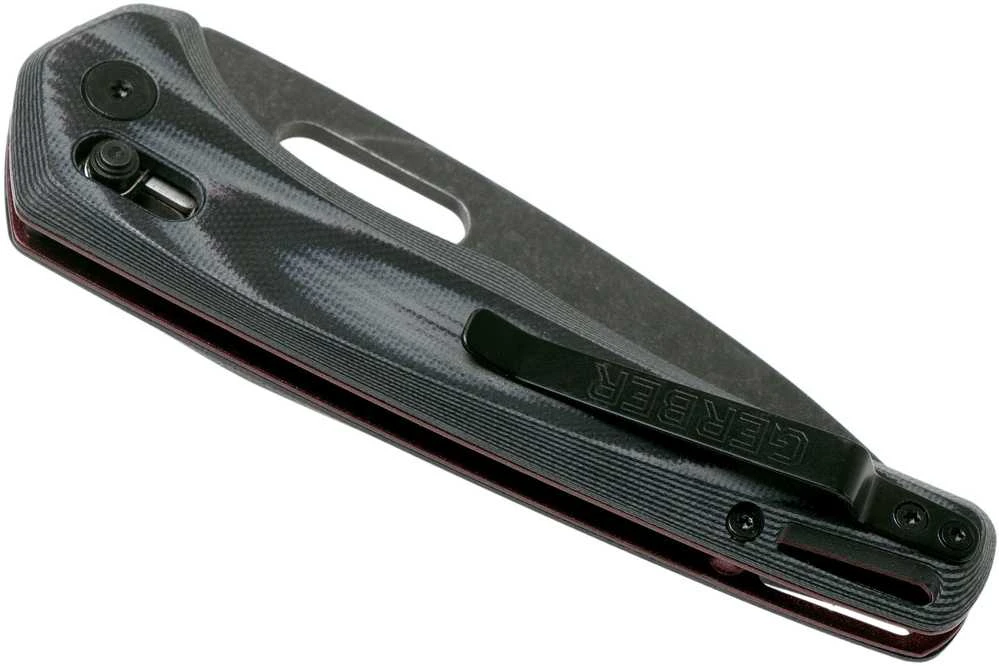 Lenktinis peilis Gerber Sumo Folder, Juodas FE