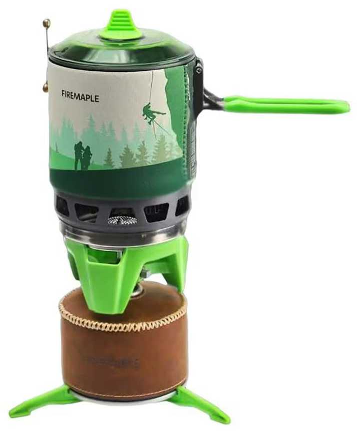 Fire-Maple FMS-X3 Kelioninė viryklė su puodu Žalias