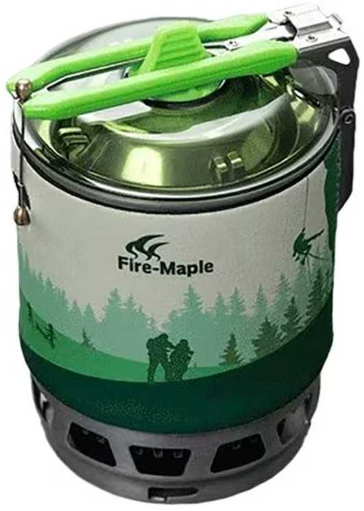 Fire-Maple FMS-X3 Kelioninė viryklė su puodu Žalias