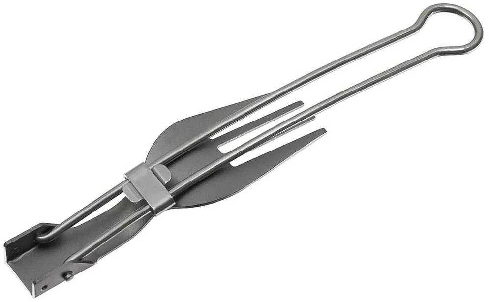Fox Outdoor Titanium sulankstomas šakutė