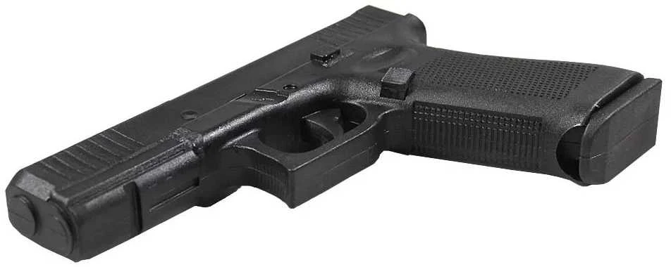 Glock 17 guminis pistoletas (maketas) su dėtuve