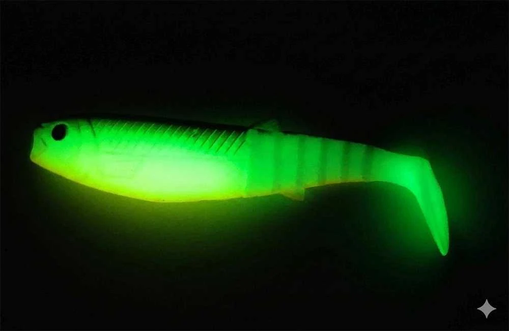 Guminukas Savage Gear Cannibal Hot Olive Glow
