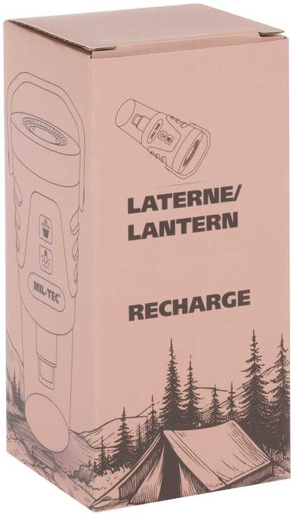 Įkraunamas prožektorius Mil-Tec Recharge - 410 liumenų