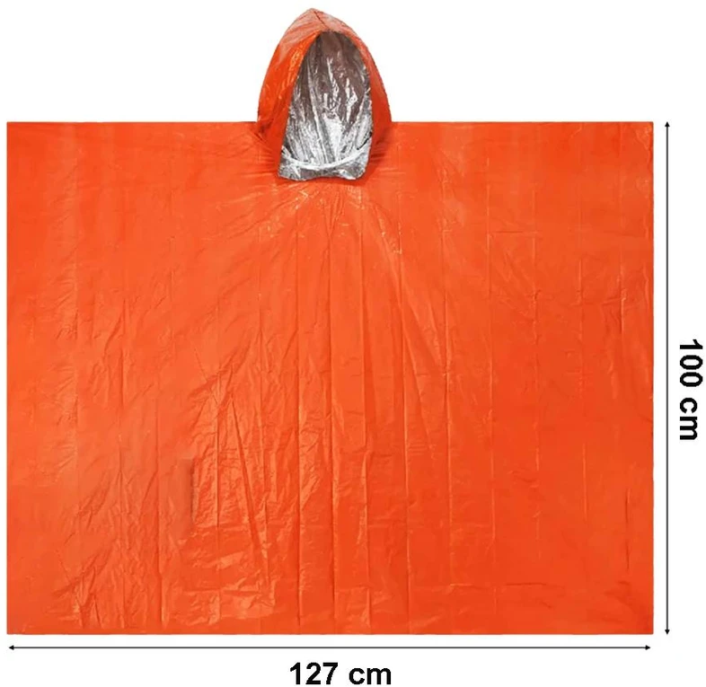 JR GEAR Oranžinis ir šviesą atspindintis avarinis pončas