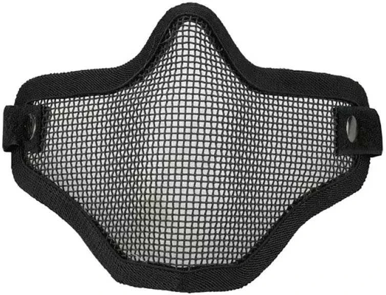 Kaukė veidui GFC Tactical Stalker su tinkleliu - juoda