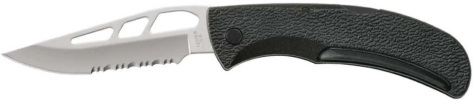 Peilis lenktinis Gerber EZ Out Skeleton - Dantytas - Box