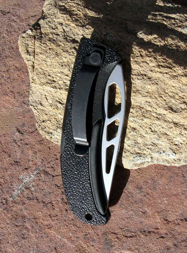 Peilis lenktinis Gerber EZ Out Skeleton - Dantytas - Box