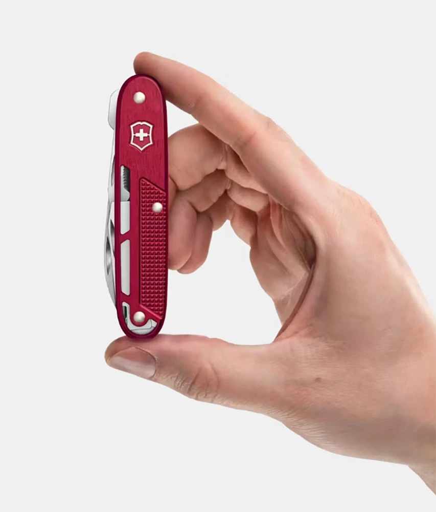 Victorinox Alox Refined Synergy 0.8216.20 raudonas daugiafunkcis peilis