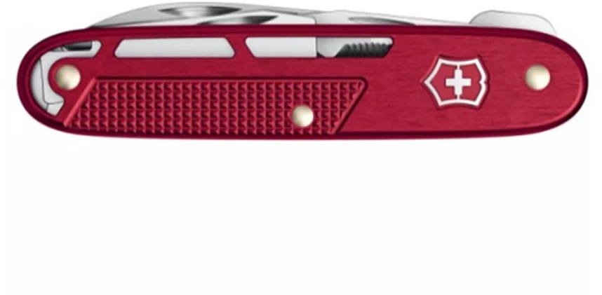 Victorinox Alox Refined Synergy 0.8216.20 raudonas daugiafunkcis peilis