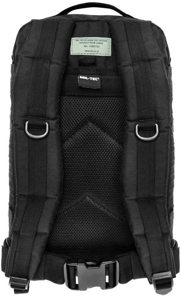 Mil-Tec US Juodas LASER CUT ASAULT BACKPACK LG