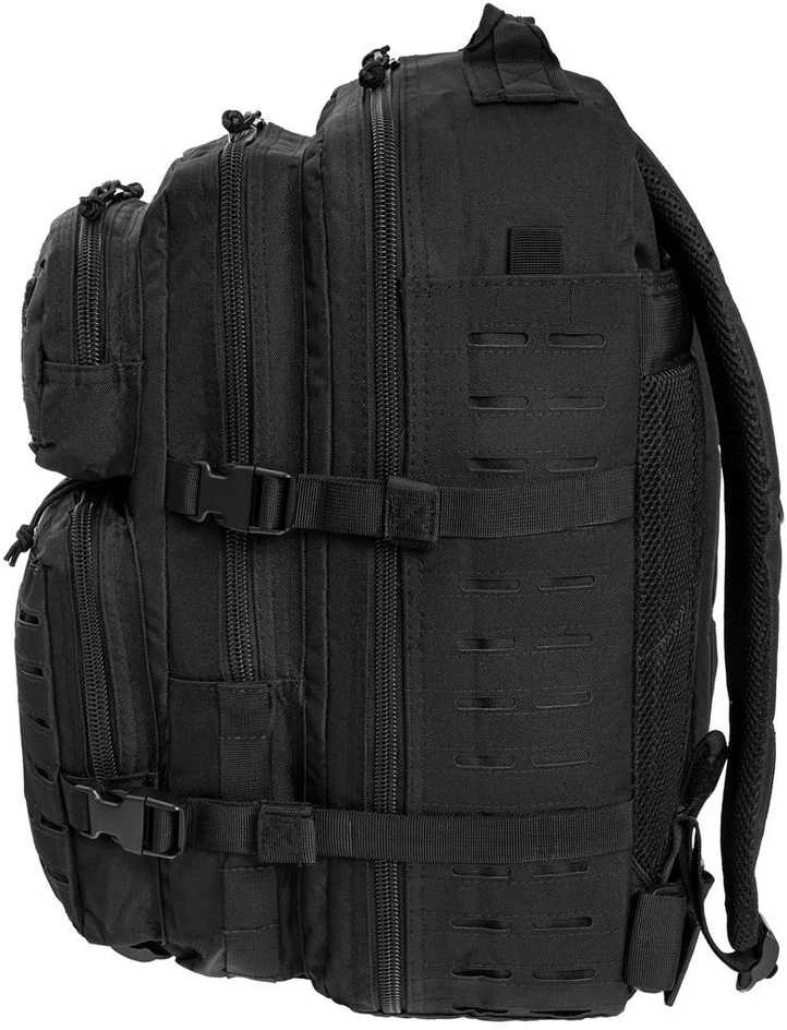 Mil-Tec US Juodas LASER CUT ASAULT BACKPACK LG
