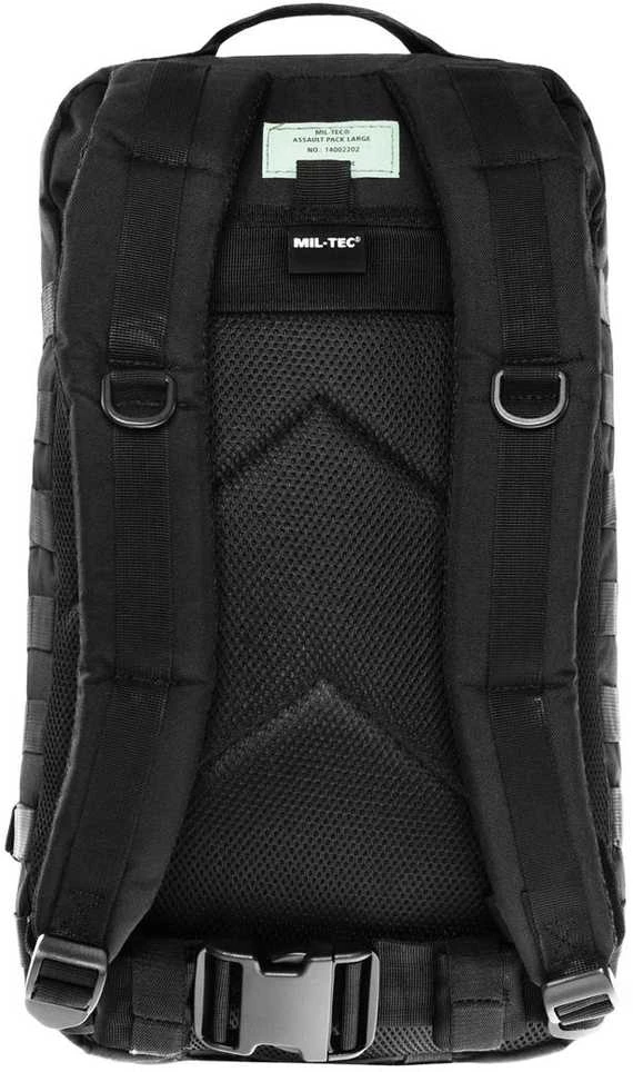 Kuprinė Mil-tec Assault LG, juodos spalvos, 36L
