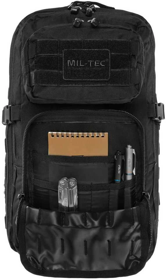 Kuprinė Mil-tec Assault LG, juodos spalvos, 36L