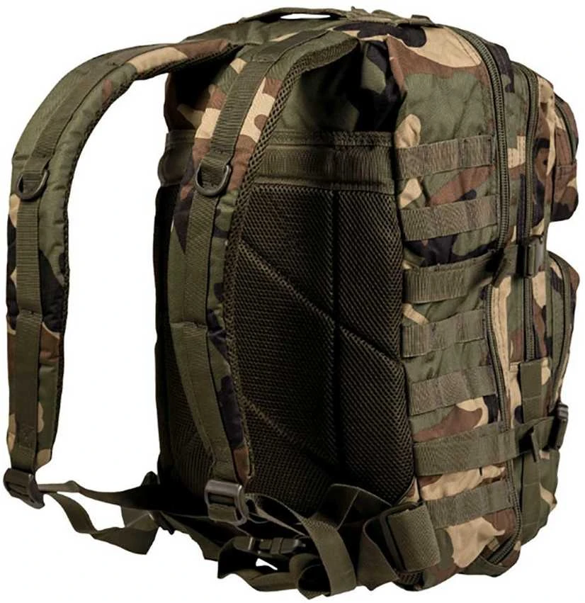 Kuprinė Mil-tec Assault LG, woodland 36 L