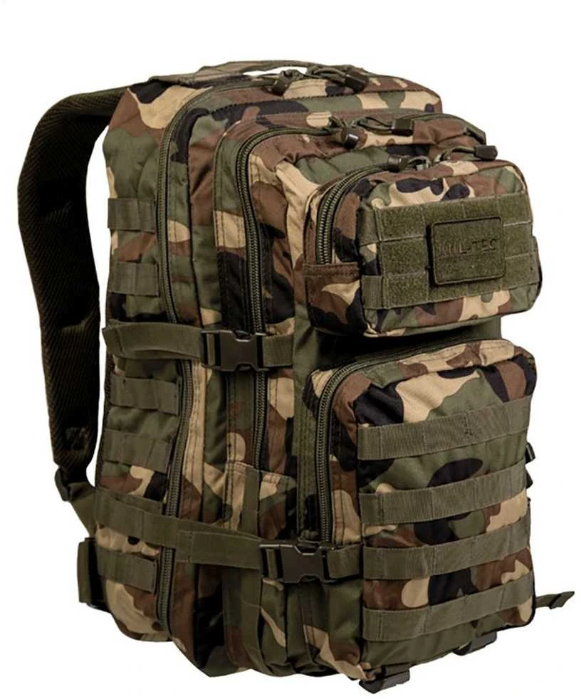 Kuprinė Mil-tec Assault LG, woodland 36 L