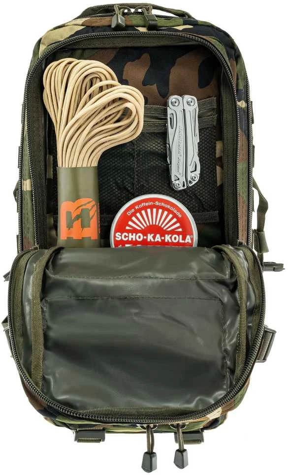 Kuprinė Mil-tec Assault SM, miško spalvos, 20L