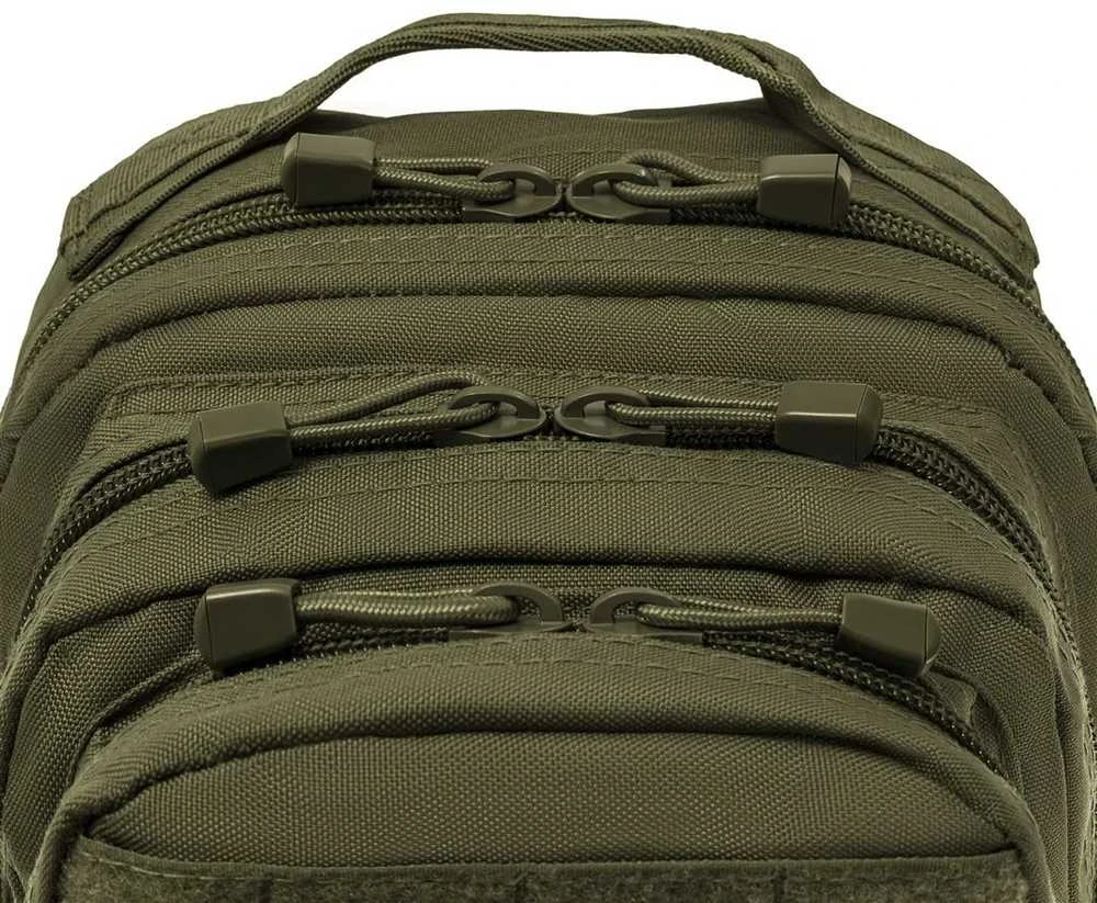 Kuprinė Mil-tec Assault SM, žalios spalvos, 20L