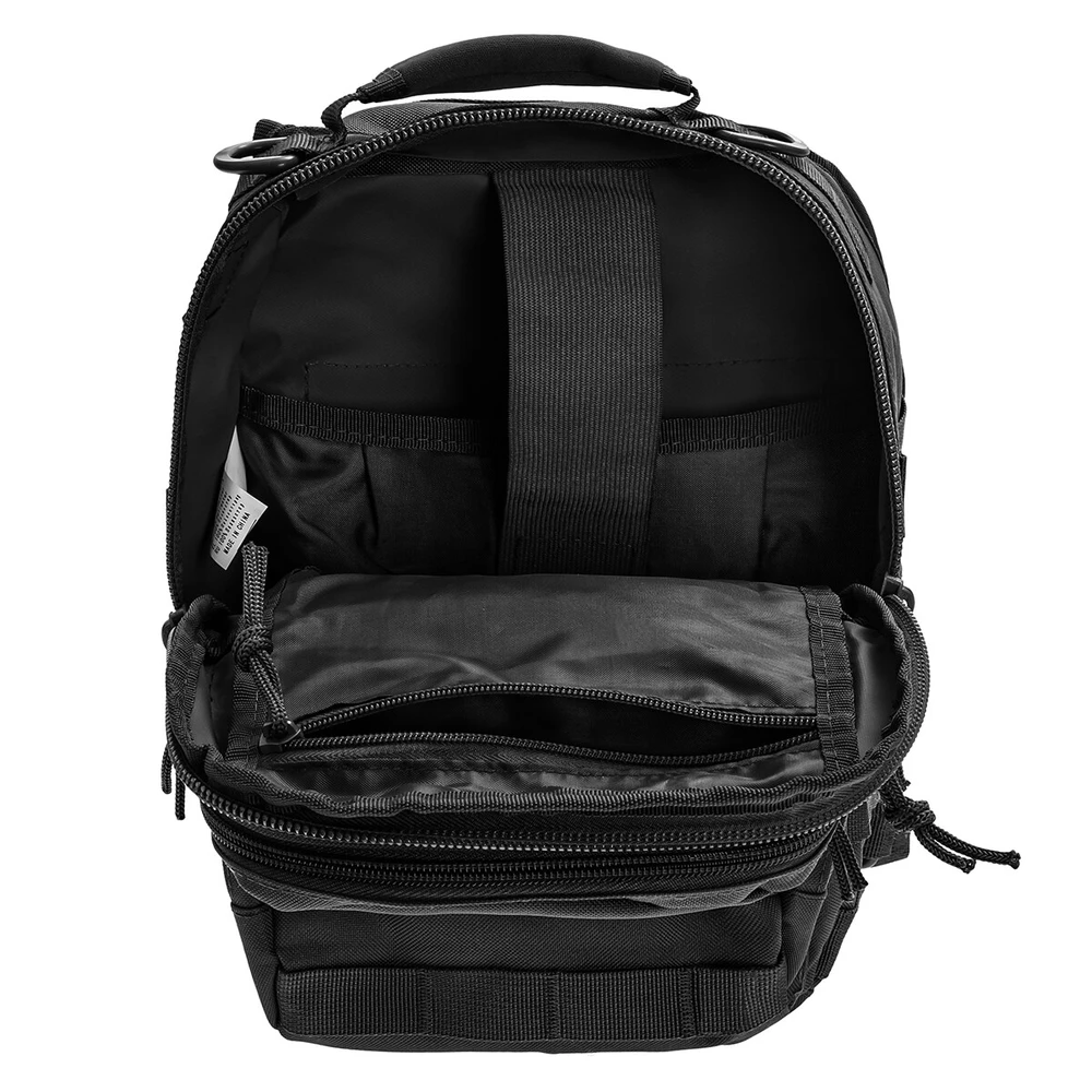 Mil-Tec Juodas ONE STRAP ASAULT PACK MAZAS